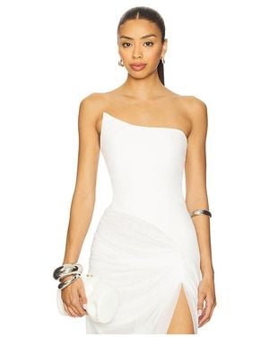 MAY MASHIAH X Fwrd Chloe Corset Top - White