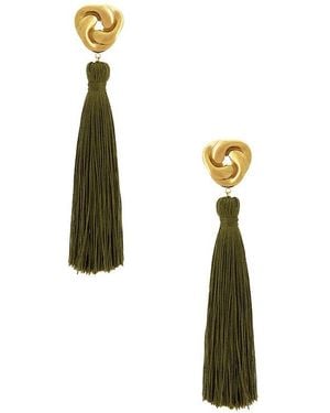 petit moments Statement-Ohrringe Statement Earrings - Grün