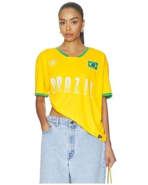 Hype and Vice Brazil Soccer Jersey - Yellow