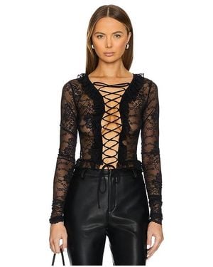 h:ours Lennox Top - Black