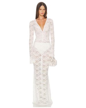 Bananhot Tyler Maxi Dress - White
