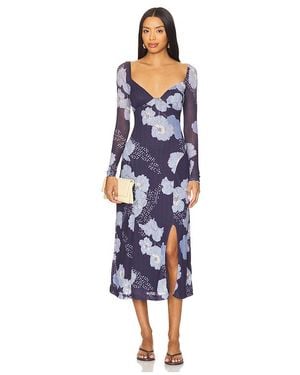 Free People Calla Midi Dress - ブルー