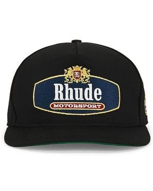 Rhude Racing Crest Hat - Black