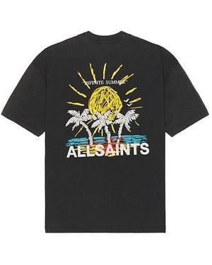 AllSaints Cove Tシャツ - ブラック