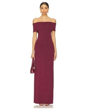 ALL THE WAYS Sienna Maxi Dress - Red