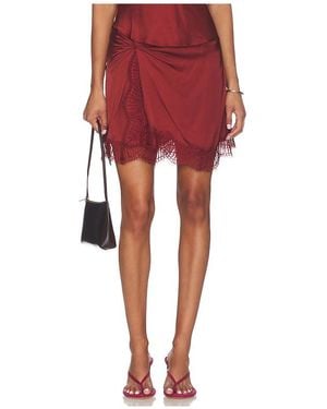 A.L.C. Dion Skirt - Red