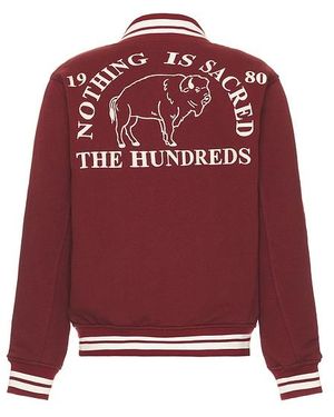 The Hundreds Team Fleece Jacket - Red