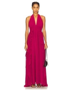 Tularosa X Yhasmina Ferrara Lenora Maxi Dress - Pink