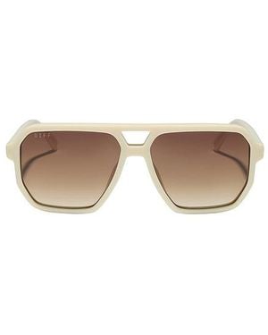 DIFF Cameron Sunglasses - Natural