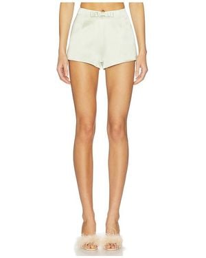 bubish Penelope Bow Hot Short - White