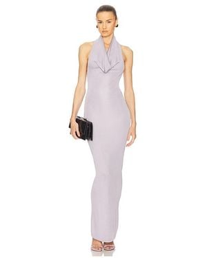 Helsa Aaliyah Maxi Knit Dress - White