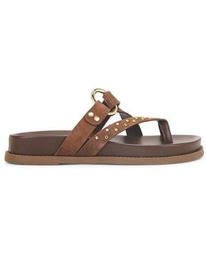 SCHUTZ SHOES Aveline Sporty Sandal - Brown
