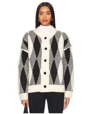 Varley Nancy Jacquard Knit Cardigan - Multicolour