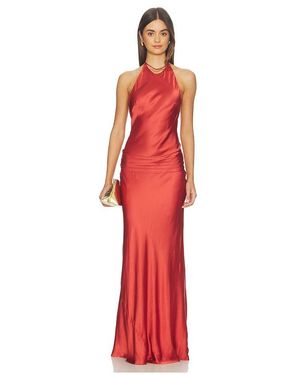 Bec & Bridge Quentin Racer Maxi Dress - Red