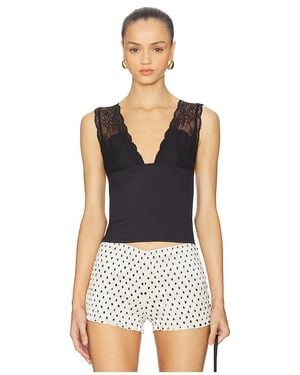 Free People Camisola Power Play En Color Negro Talla (También En M, S, Xl, Xs) - Azul