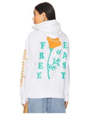 Free & Easy Hoodie Poppy - Weiß