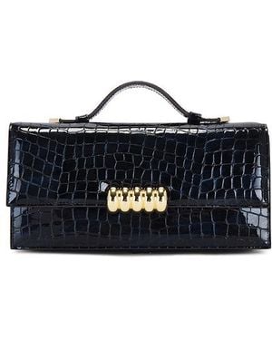 retroféte Clutch Phoebe - Schwarz
