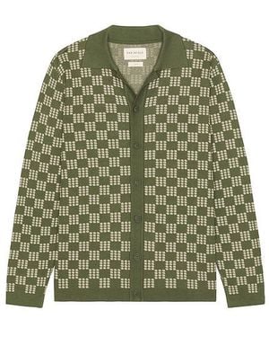 Far Afield Criss Cross Cardigan - Green
