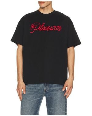 Pleasures Scrawl T-Shirt - Black