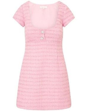 LoveShackFancy Valentia Tween Dress - Pink