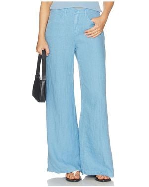 L'Agence Amara Wide Leg Pant - Blue