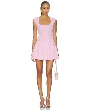 LoveShackFancy Laighton Dress - Pink