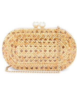 BTB Los Angeles Caillou Clutch - Natural