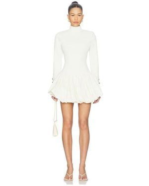 Aje. Elodi Knit Mini Dress - White
