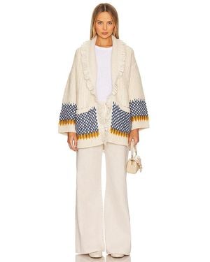 Tularosa Cardigan Chunky - Weiß