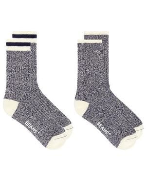 Beams Plus Socken Rag - Grau