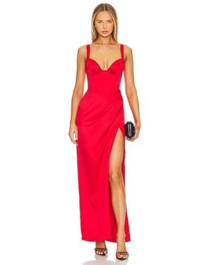 Nbd Elodie Maxi Dress - Red