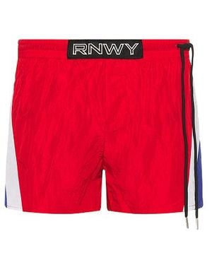 Runaway the Label Everett Boardshort - Red