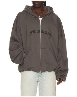 MISBHV Inflated Devil Zipped Hoodie - Black
