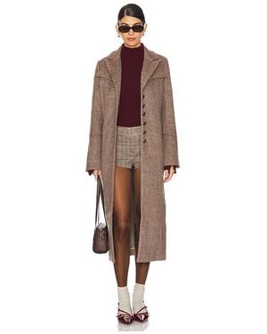 PAIGE Lucrezia Coat - Brown