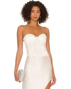 Fleur du Mal Hamptons Bustier - White