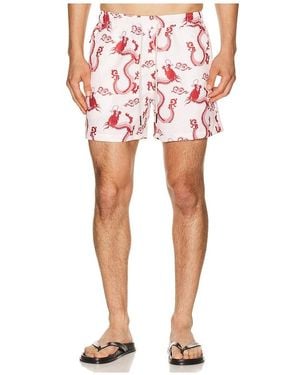 Oas Nimbus Swim Shorts - Red