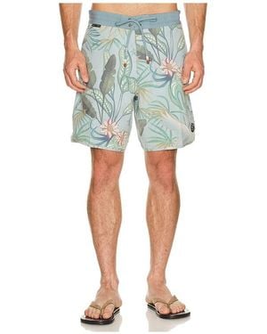Dark Seas Sennit Boardshort - Blue
