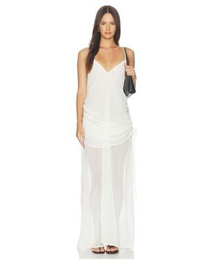 SNDY'S Evelia Maxi Dress - White