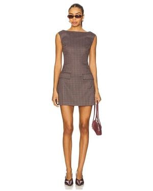 Line & Dot Zadie Mini Dress - Multicolour