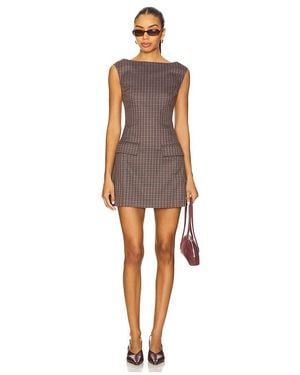Line & Dot Minikleid Zadie - Mehrfarbig