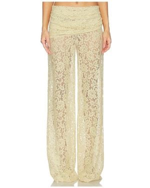 De La Vali Rocio Trouser - Natural