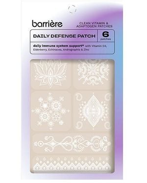 barrière Parches De Vitaminas Daily Defense Patch En Color Belleza: Na Talla - Blanco