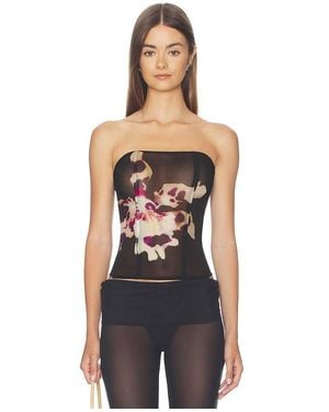 1XBLUE Orchid Corset - Blue