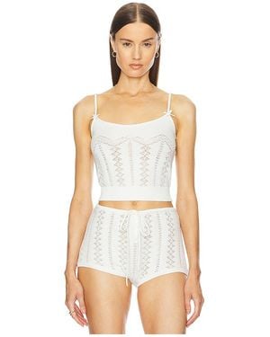 Helsa Adam Tank Top - White