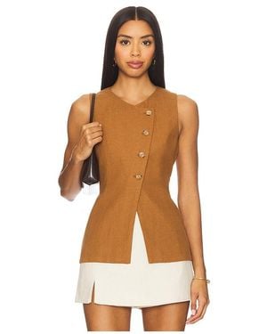 Astr Sonja Vest - Brown