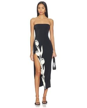 Bahia Maria Tulip Dress - Blue
