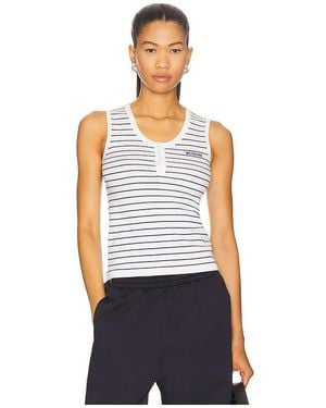 we11done Knit Tank Top - White