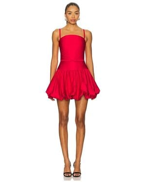 SAU LEE Maddie Mini Dress - Red