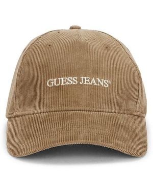 Guess Corduroy Hat - Natural