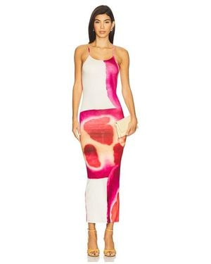 Feners Lagarta Dress - Red